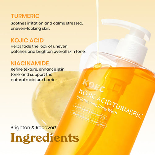 Kojic Acid Turmeric Shower Gel