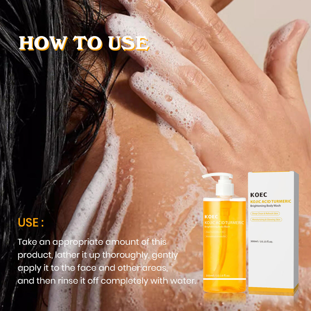Kojic Acid Turmeric Shower Gel