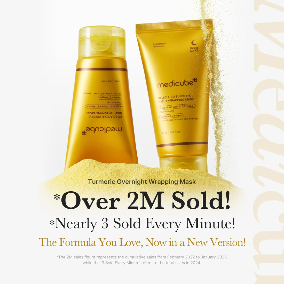 Medicube Kojic Acid Turmeric Night Wrapping Mask Oil 75 ml